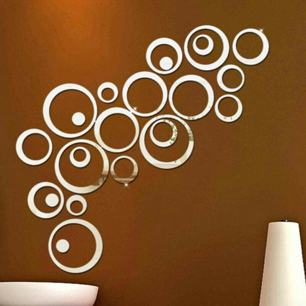 Art Wall Stickers Bedroom Circle DIY Decal Decor Home Living Room Office 